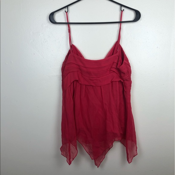 Fresh Twist 100% Silk Linned Tank Top - Picture 4 of 5